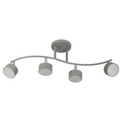 Светильник настенно-потолочный спот Rivoli Vivien 7077-704 4хGX53 15 Вт поворотный | Споты-Подсветки