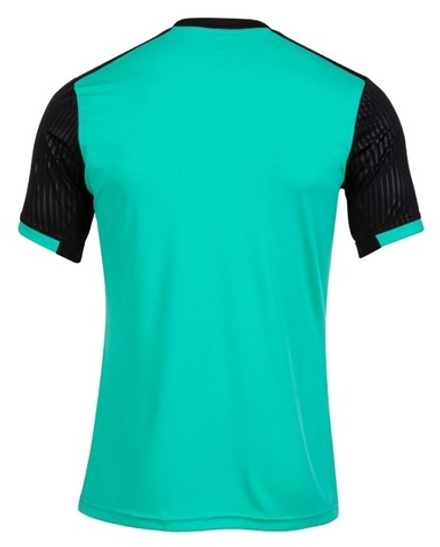 Теннисная футболка Joma Montreal Short Sleeve T-Shirt M - green/black