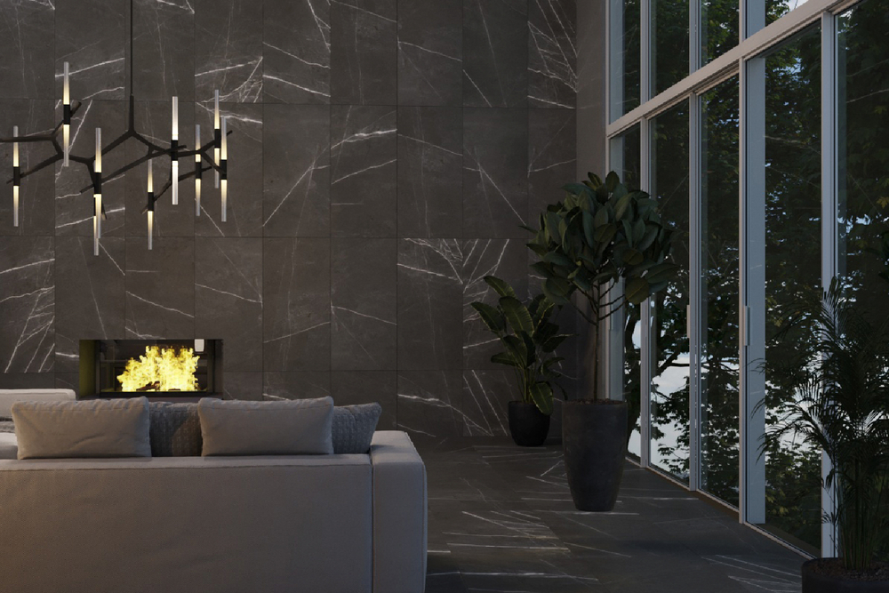 Керамогранит Грани Таганая GRS05-05 Гризли / grizzly мрамор с проседью, 600х600 мм, матовая