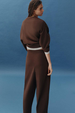 ZARA БРЮКИ BALLOON, СВЕТЛО-КОРИЧНЕВЫЙ