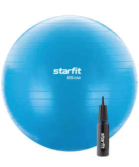 Фитбол STARFIT GB-109 65 см 1000гр с насосом