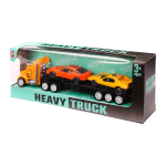 Автовоз инерция +2машины, коробка 99C5-1