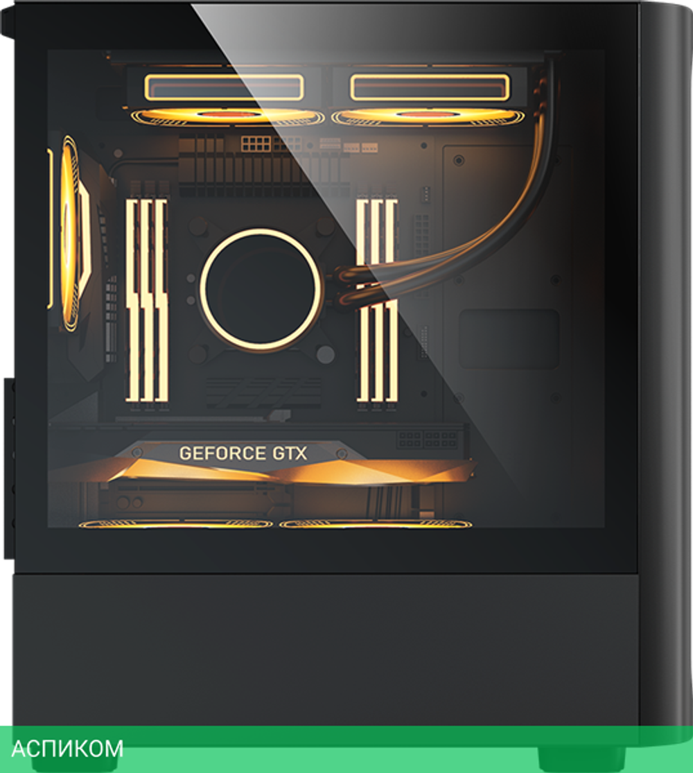 Корпус Formula V Line Air Mesh G3 Plus без БП Black