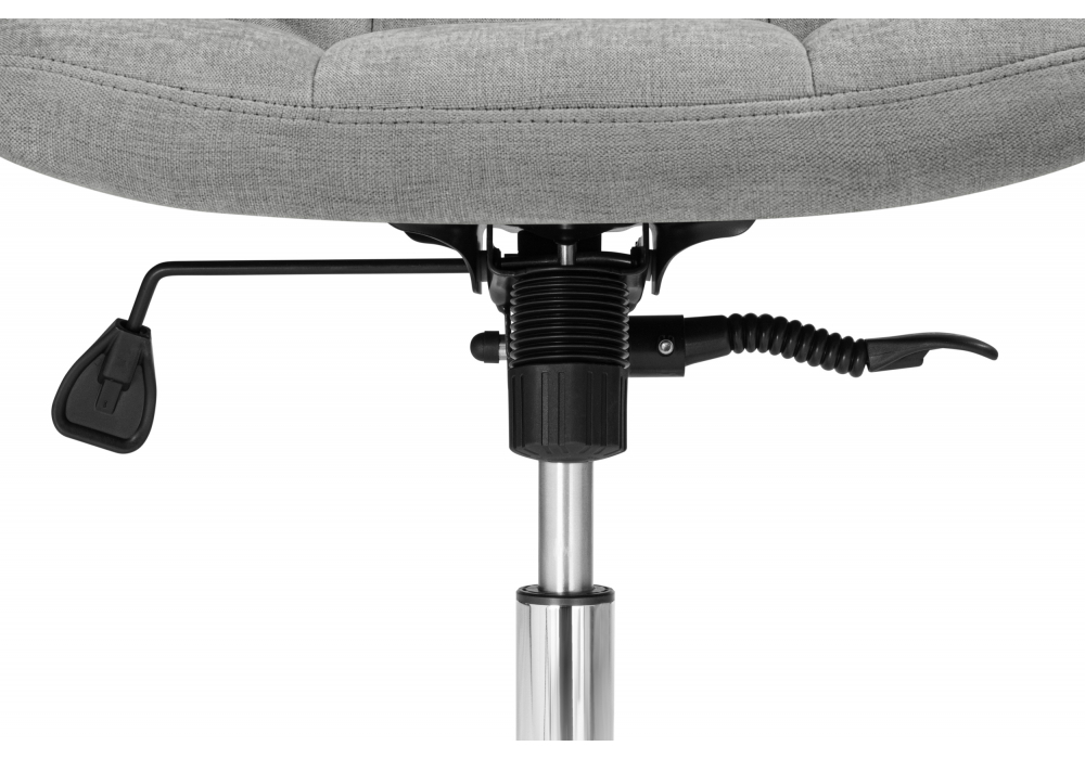 Офисное кресло Woodville Cradle шенилл серый