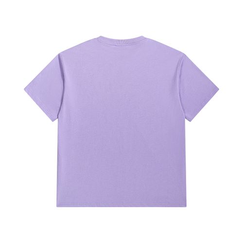 Футболка Ymkashix Sprayed logo фиолетовая