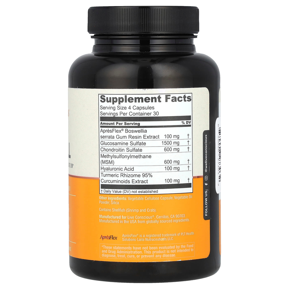 Live Conscious, MoveWell, 120 капсул