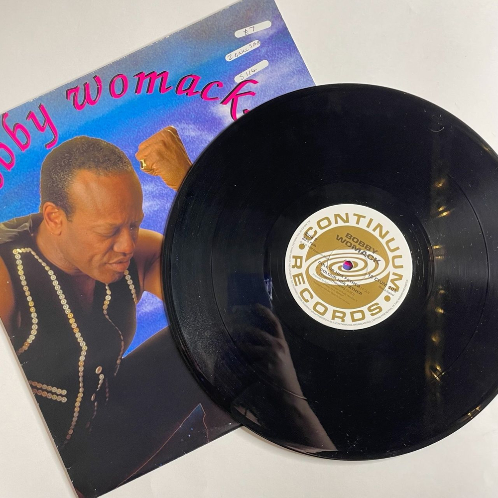 Винтажная виниловая пластинка LP Bobby Womack Forever Love (UK 1994) Maxi Single