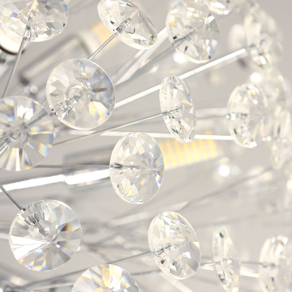 Eletto EL322C09.1 Betsy Люстра хрустальная потолочная Хром