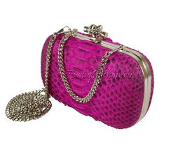 Клатч из кожи питона CL-102