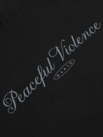 Худи MANTO PEACEFUL VIOLENCE чёрное
