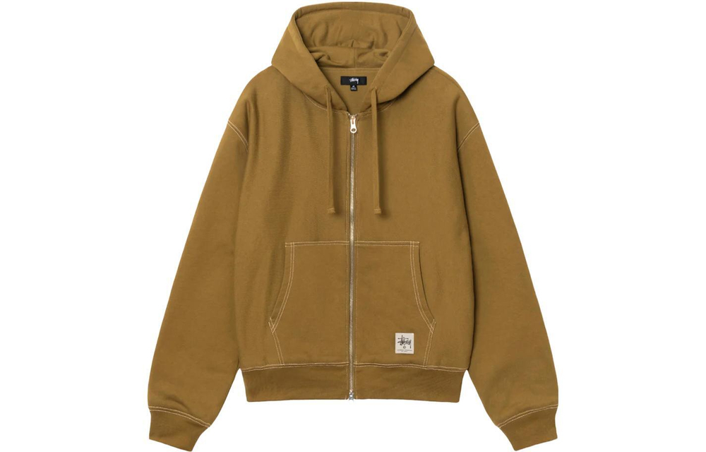 Худи Stussy Double Face Label Zip Hoodie, 118460