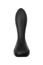 Черная надувная анальная вибровтулка Phoenix - 13,5 см. (Цвет: черный)