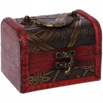 Сундук - шкатулка из дерева «STEFANO», цвет как на фото,12*8*8см