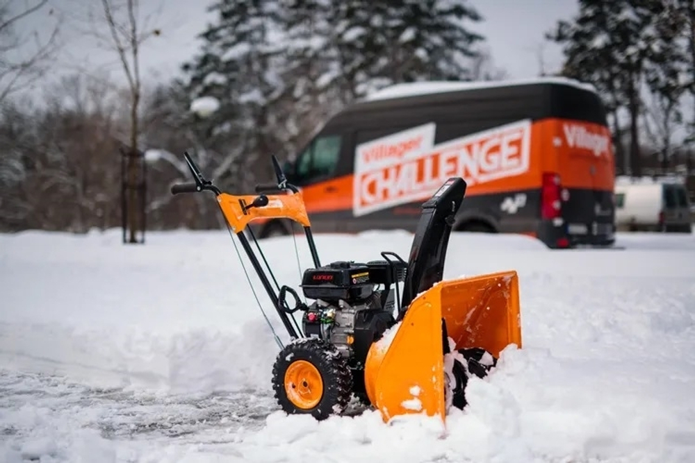 Гибридная снегоуборочная машина с функцией подметания Denzel SWB-600