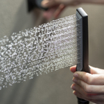 Ручной душ - палочка BOSSINI Apice один режим, c Easy-Clean, хром (B00910.030)