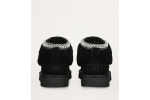 UGG Ultra Mini Lack Maxi Curly Boot Black