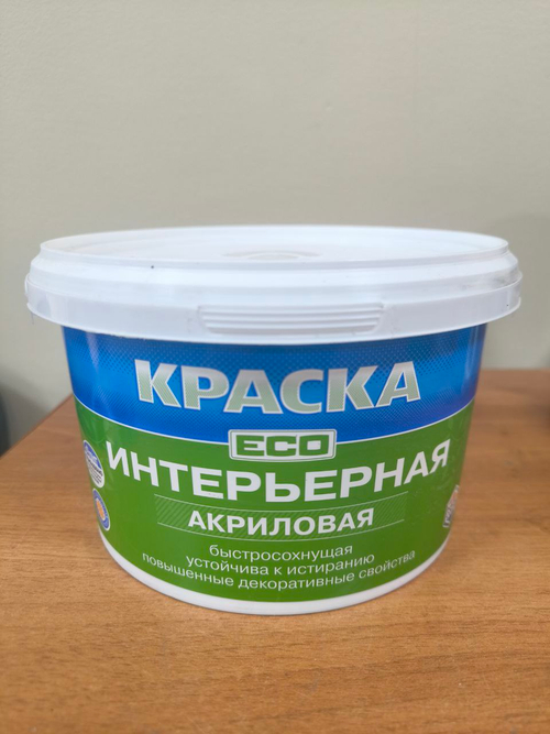 Краска акриловая интерьерная "COLORIKA ECO" 3кг