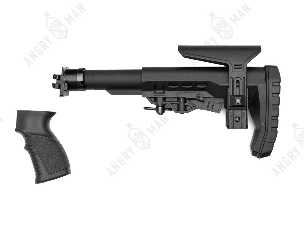 Комплект: Телескопический приклад для складных ВПО, без завышения на базе Atom CP, K.Arma