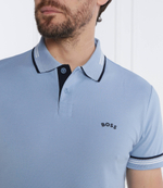 Поло Paddy BOSS GREEN - голубой(50501217)