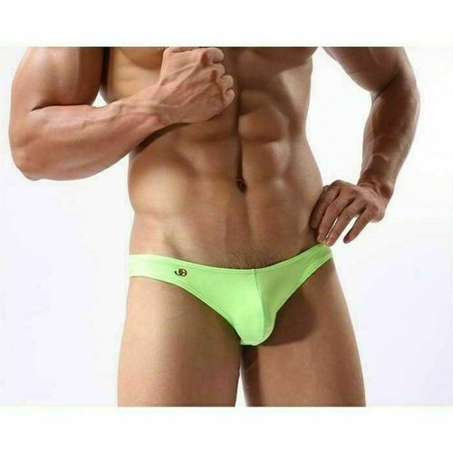 Мужские мини-брифы салатовые Joe Snyder Lime Mini Brief