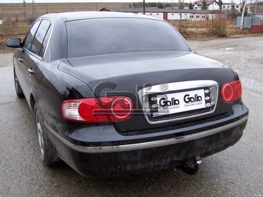 Фаркоп оцинкованный Galia K025C для Kia Opirus 2003-2010(паспорт и сертификат в комплекте)(без электрики)