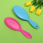 Расческа массажная «Avrora Beauty», овальная, цвет микс, однотонная, 22см