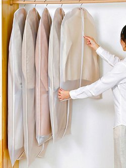 Чехлы для одежды, кофр, хранения вещей, подвесной на молнии 60х140см, 2шт.