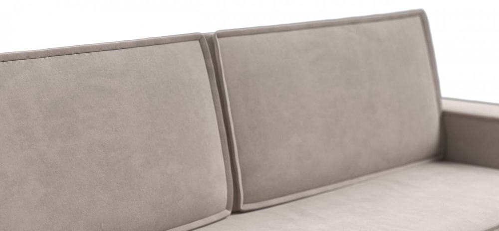 Диван Норд Велюр Монолит латте