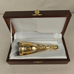 Колокольчик "Узорный" в подарочном футляре