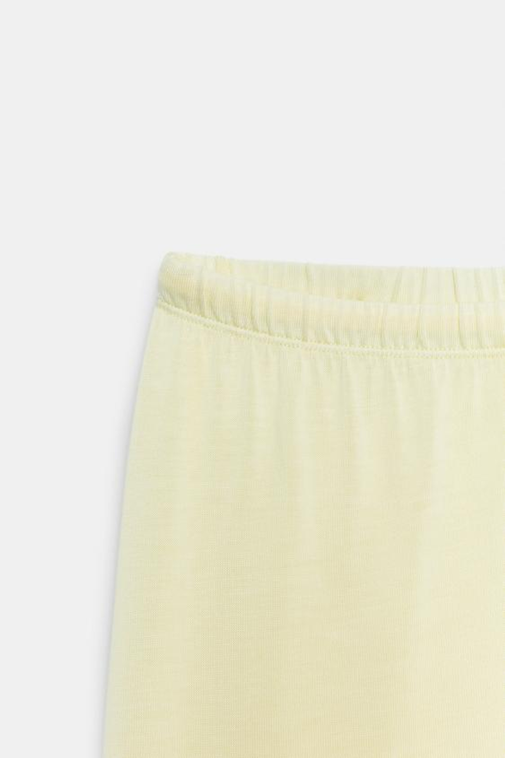 ZARA СТРУЯЩИЕСЯ БРЮКИ ПРЯМОГО КРОЯ, ЖЕЛТЫЙ
