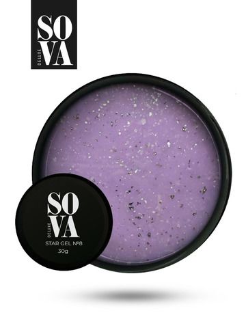 STAR GEL Sova De Luxe №8, 30 г