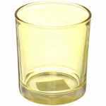 Подсвечник «Oasis-Glass» 8,8*10см цвет желтый
