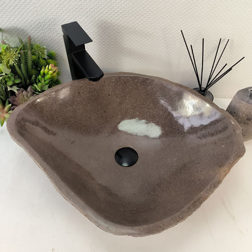 Раковина из речного камня RS-65227 58*47*15 0857