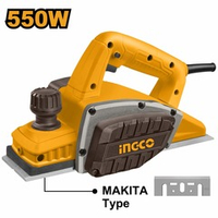 Электрорубанок 550Вт 82мм SUPER INGCO PL5508 INDUSTRIAL