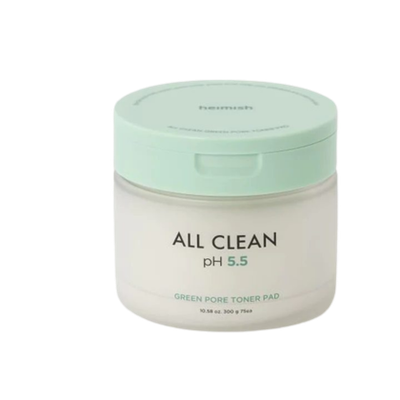 Пэды HEIMISH All Clean pH 5.5 Green Pore Toner Pad