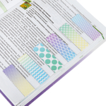 Закладки для книг МАГНИТНЫЕ "GRADIENT" набор 12 шт. 60x20 мм BRAUBERG (4 штуки в упаковке)