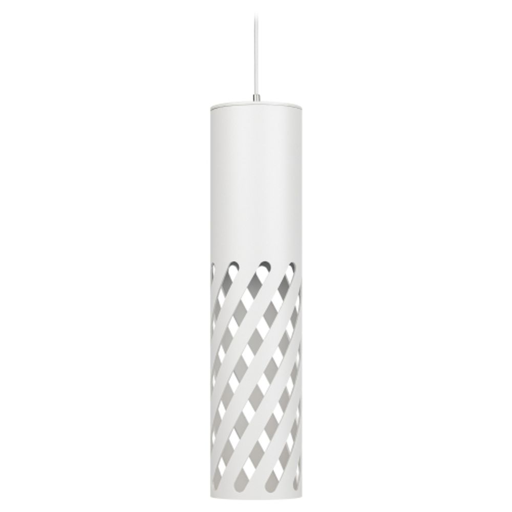 Светильник подвесной (подвес) ЭРА PL28 WH MR16 GU10 потолочный цилиндр белый