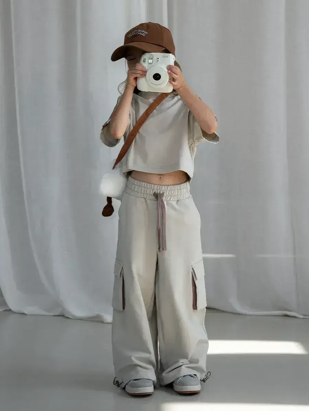 Костюм для девочки, футболка и штаны