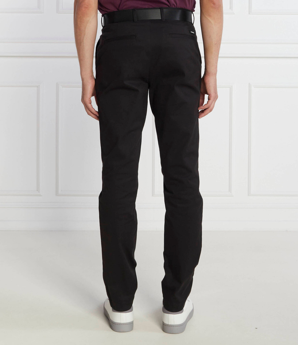 Чиносы + пояс MODERN TWILL Calvin Klein - черный(K10K110979)