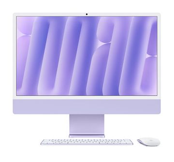 Моноблок Apple iMac 24 (2024) M4 16/256 ГБ Фиолетовый (MWV63) 10C CPU / 10C GPU