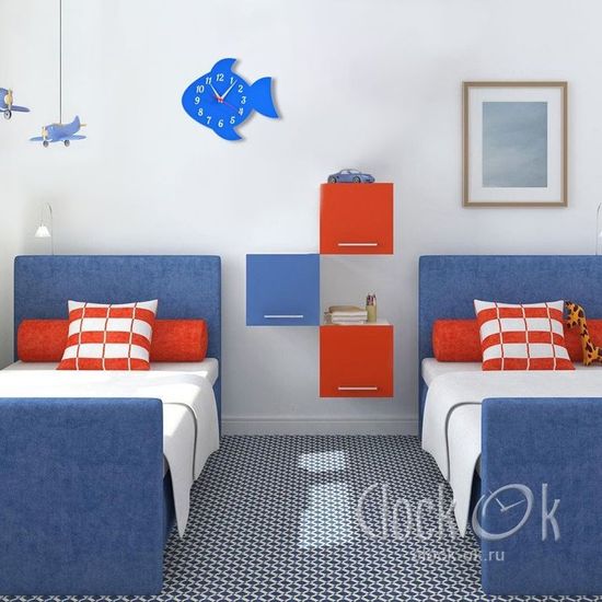 Настенные часы Рыбка