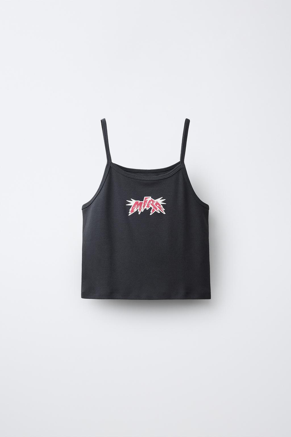 ZARA ТОП KPOP DEMON HUNTERS™ NETFLIX ©, АНТРАЦИТОВО-СЕРЫЙ