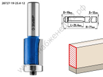 ЗУБР 19x25.4мм, хвостовик 12мм, фреза кромочная с нижним подшипником