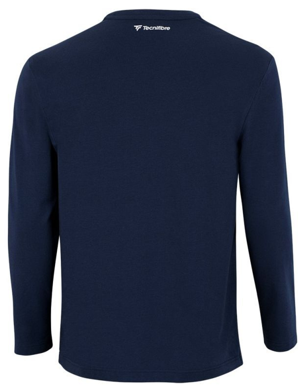 Мужская теннисная футболка теннисная Tecnifibre Trainning T-Shirt Long Sleeve - marine