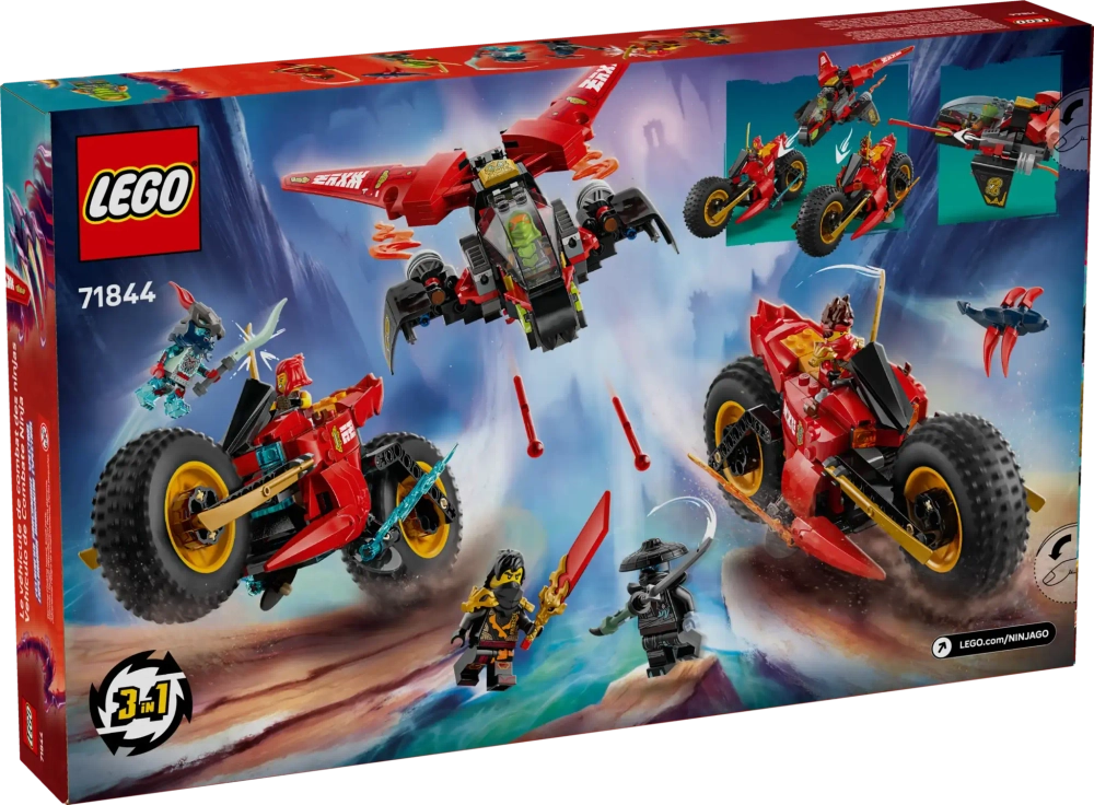 Конструктор LEGO Ninjago 71844 Боевая машина ниндзя