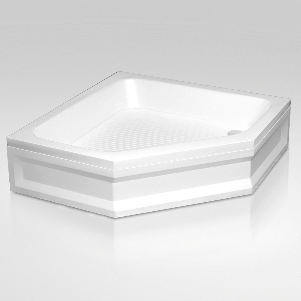 Душевой поддон трапеция RGW BT/CL-S (1000x1000)