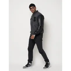 Бомбер мужской, цвет серый, размер 48