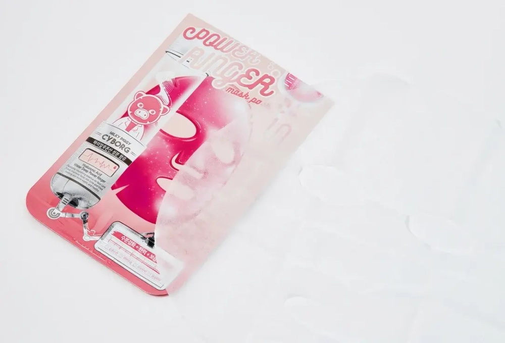 Elizavecca Тканевая маска для лица ГИАЛУРОН Hyaluronic Acid Water Deep Power Ringer Mask Pack