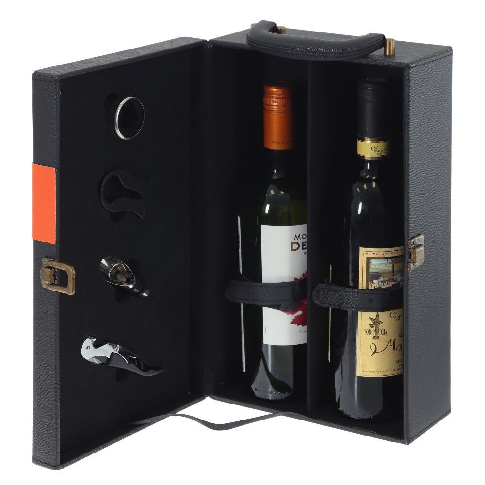 GAEM Шкатулка для бутылок с набором сомелье, L20,5 W11,5 H35,5 см