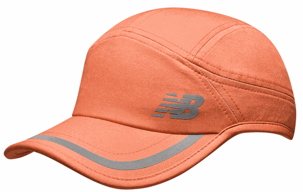 Теннисная кепка New Balance Impact Running Cap - orange/silver